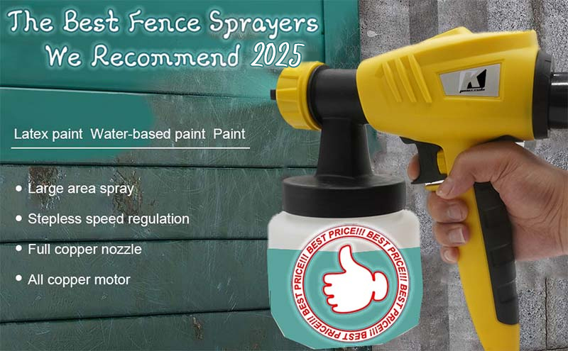 The Best Fence Sprayers We Recommend 2023