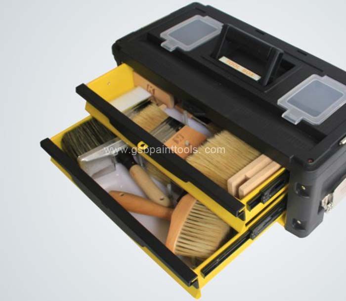 MAXIMUM Portable Plastic & Metal Tool Box w/ Removable Tray